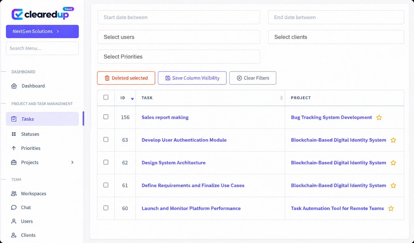 Task Management